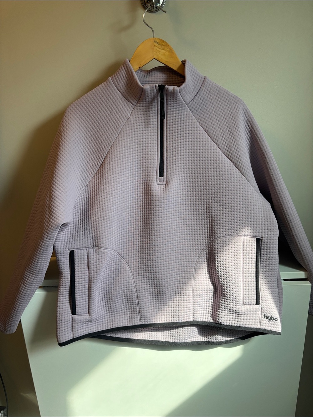 Reitmans Light Lavender Half-Zip Textured Utility Jacket